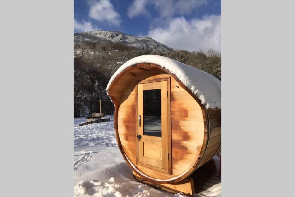 Chalet Le Fario, Bain Nordique Frechet-Aure Esterno foto